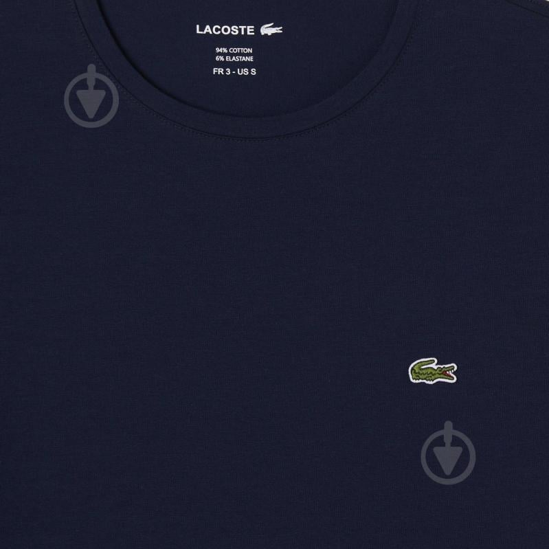 Футболка Lacoste TH0998-166 р.р.8 синий - фото 4 Футболка Lacoste TH0998-166 р.р.8 синий - фото 4
