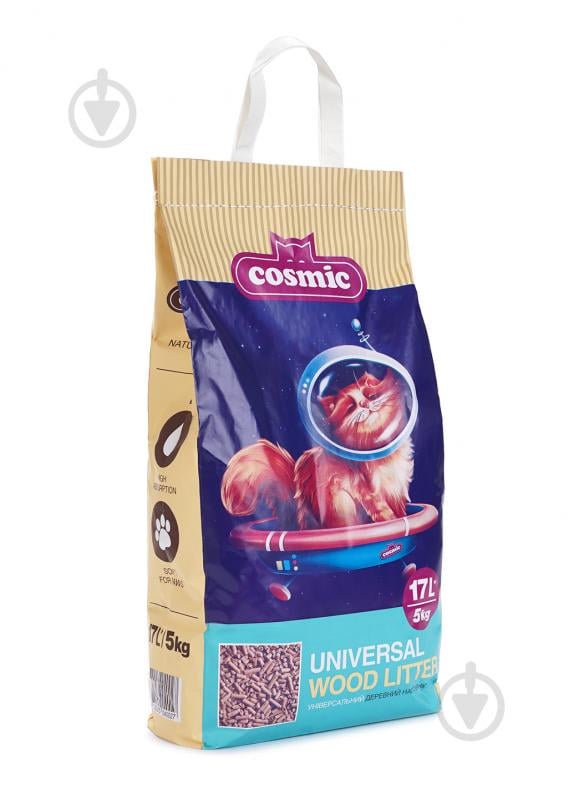 Наповнювач для кліток і лотків COSMIC Universal 5 кг - фото 1