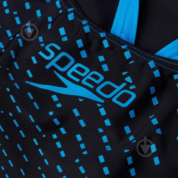 Купальник Speedo MEDLEY LOGO MDLT AF BLACK/BLUE 8-13474D812 р.3XL чорний - фото 4