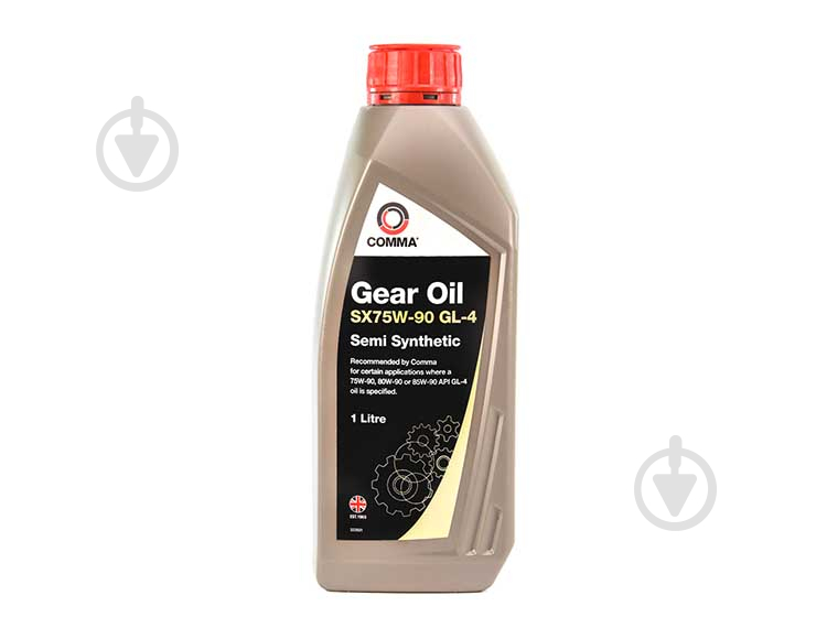 Масло трансмиссионное COMMA Gear Oil SX 75W-90 1 л (SXGL41L) - фото 1