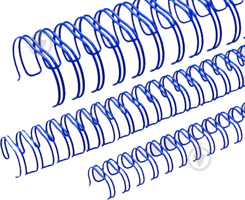 Пружина для брошюрования DA 8 мм синий 100 шт. 1220202080530 - фото 1