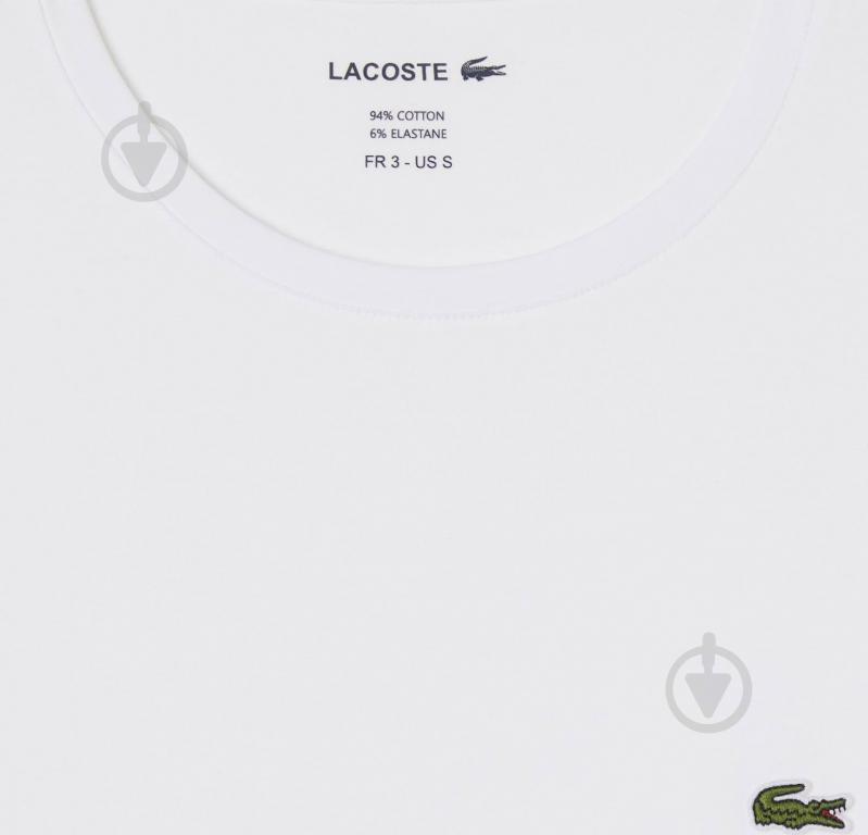 Футболка Lacoste TH0998-001 р.р.9 белый - фото 4