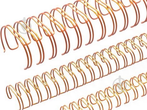 Пружина для брошурування DA 8 мм бронза 100 шт. 1220202080930 - фото 1