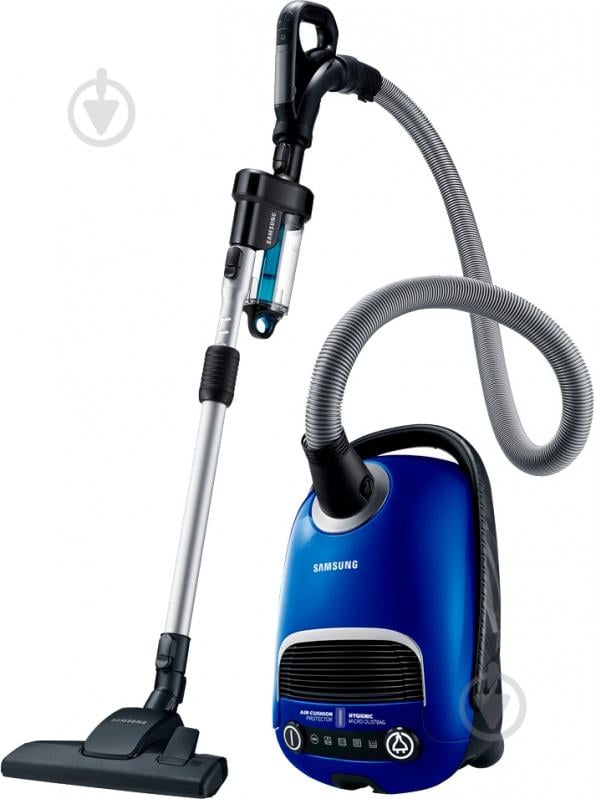 Пылесос Samsung VC21F60JUK1/EV blue - фото 1 Пылесос Samsung VC21F60JUK1/EV blue - фото 1