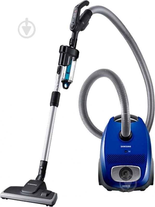 Пылесос Samsung классический VC24JVNJGBJ/EV blue - фото 1