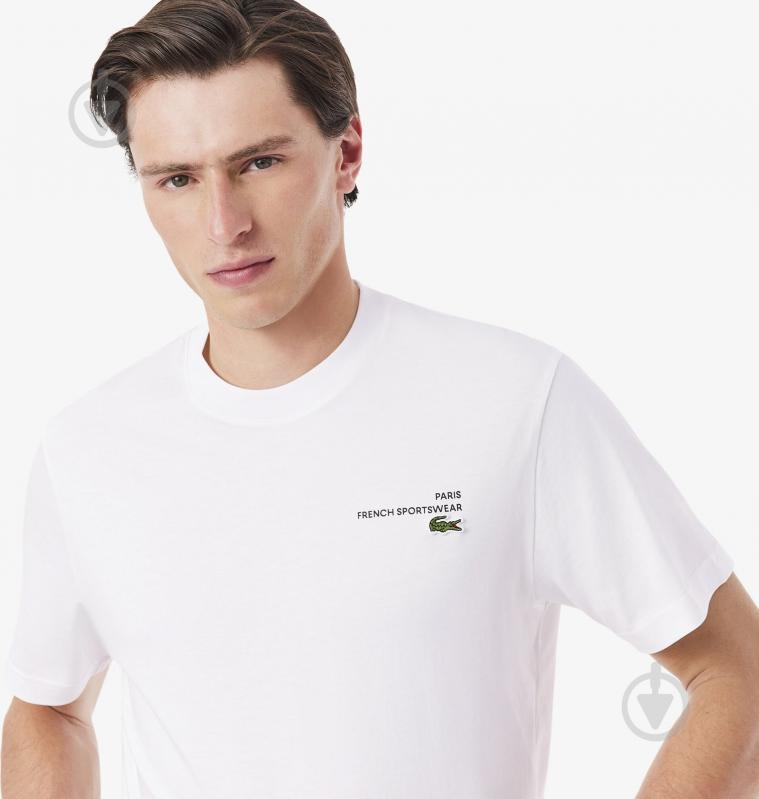 Футболка Lacoste TH9880-001 р.р.5 белый - фото 1
