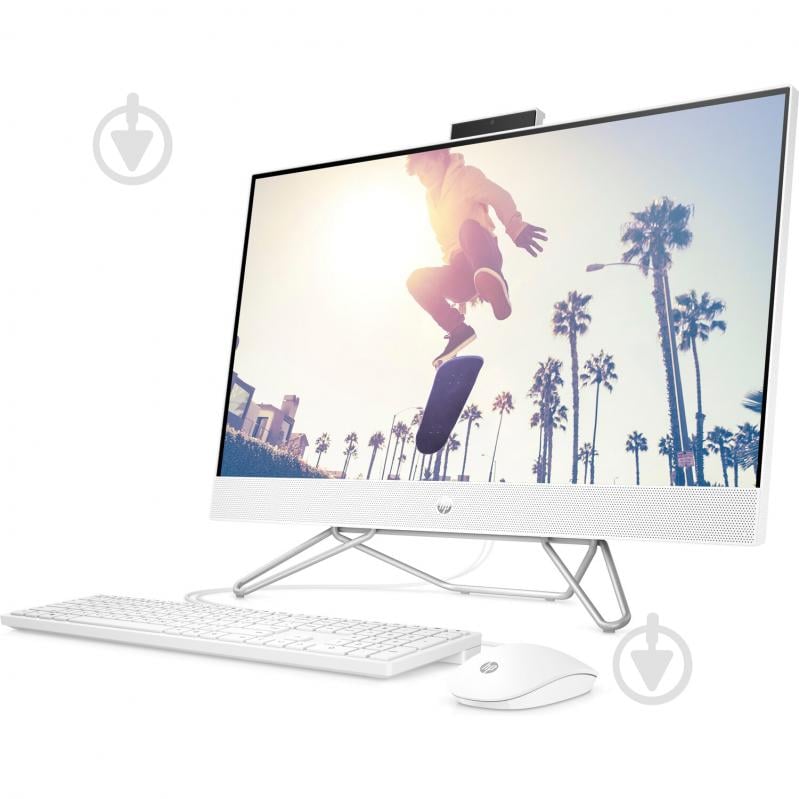 Моноблок HP 27-cb1001ua AiO 27 (694Z1EA) white - фото 3