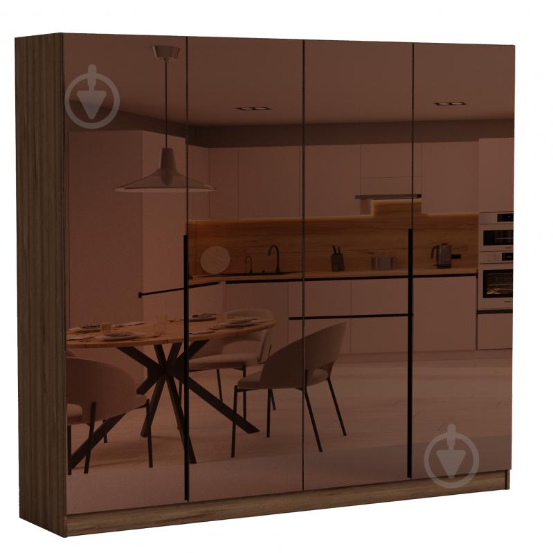 Шкаф Luxe Studio Noir 2000 2200х2000х583 мм дуб (МЛ000139367D) - фото 1 Шкаф Luxe Studio Noir 2000 2200х2000х583 мм дуб (МЛ000139367D) - фото 1