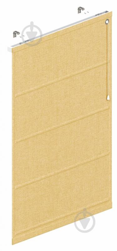 Римська штора Rollotex Шнурове керування ASTI 130x240 см Жовта - фото 10 Римська штора Rollotex Шнурове керування ASTI 130x240 см Жовта - фото 10