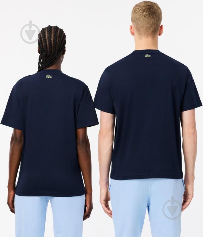 Футболка Lacoste TH2739-166 р.р.S синий - фото 3 Футболка Lacoste TH2739-166 р.р.S синий - фото 3