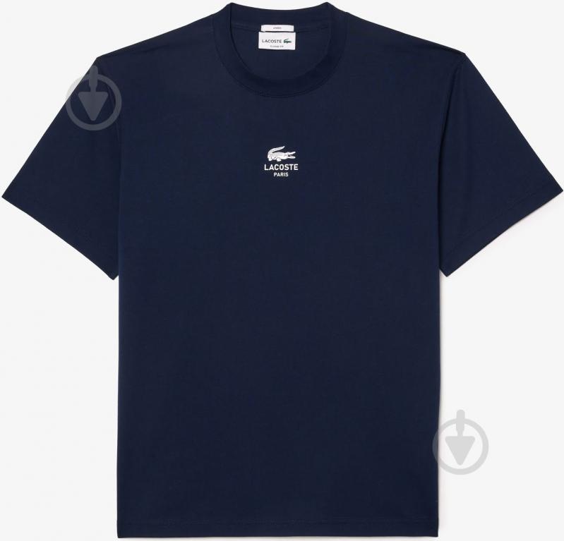 Футболка Lacoste TH2739-166 р.р.S синий - фото 4 Футболка Lacoste TH2739-166 р.р.S синий - фото 4