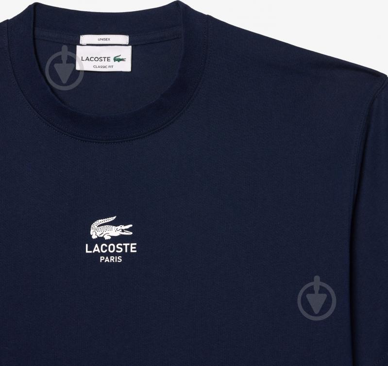 Футболка Lacoste TH2739-166 р.р.S синий - фото 6 Футболка Lacoste TH2739-166 р.р.S синий - фото 6