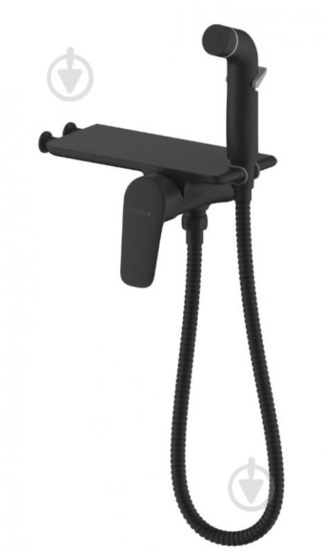 Гигиенический душ Imprese PERLA скрытого монтажа, черный матовый - фото 1 Гигиенический душ Imprese PERLA скрытого монтажа, черный матовый - фото 1