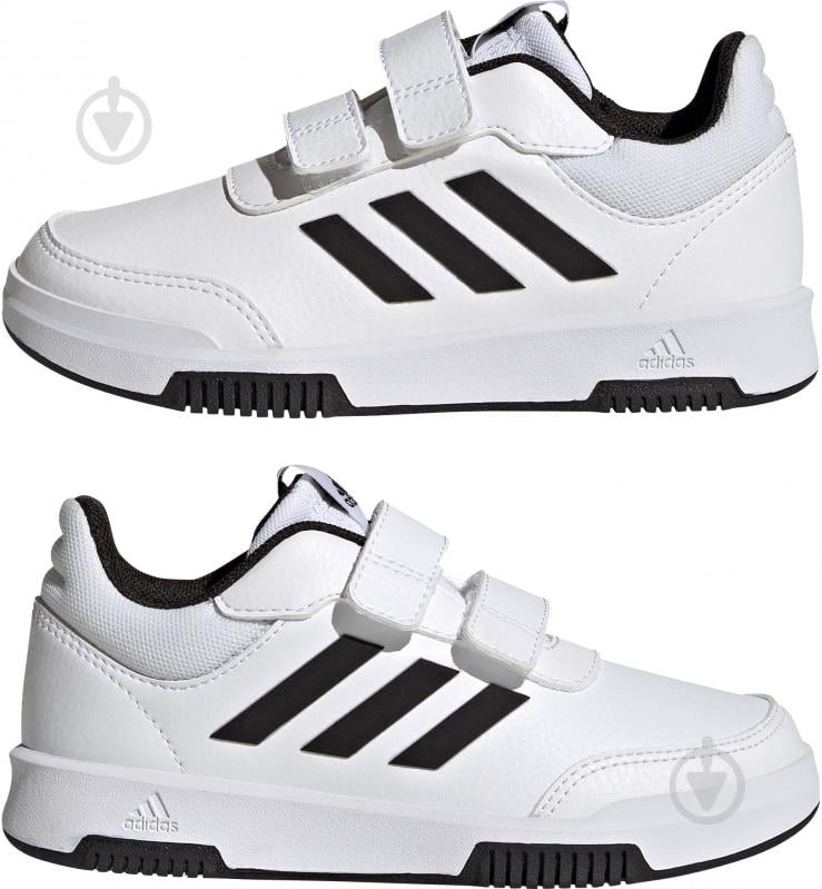 Кроссовки детские демисезонные Adidas TENSAUR SPORT 2.0 C GW1981 р.31,5 белые с черным - фото 5