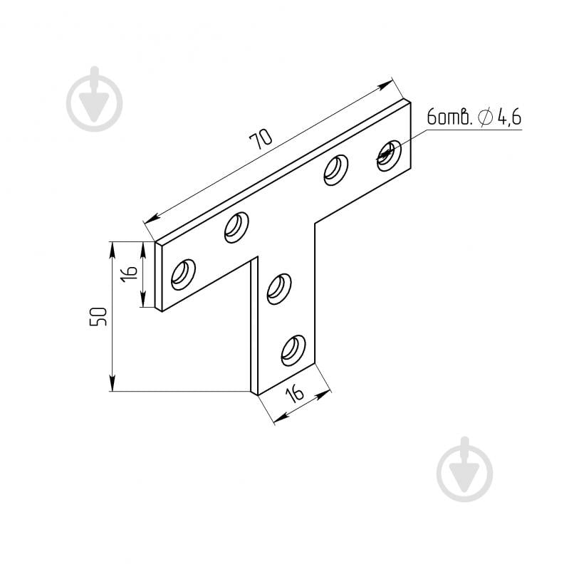 Профсталь 70х16х2 мм - фото 2