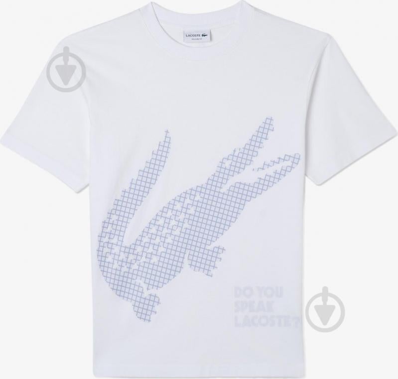 Футболка Lacoste TH0410-001 р.р.2 белый - фото 1
