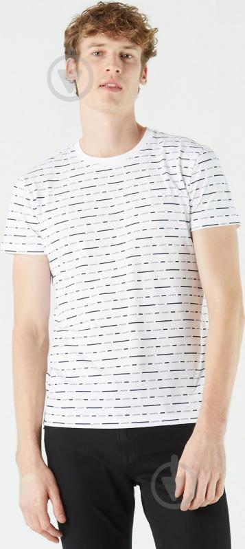 Футболка Lacoste TH0219-19B р.р.2 белый - фото 1