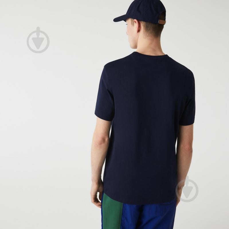 Футболка Lacoste TH1211-166 р.р.2 синий - фото 3