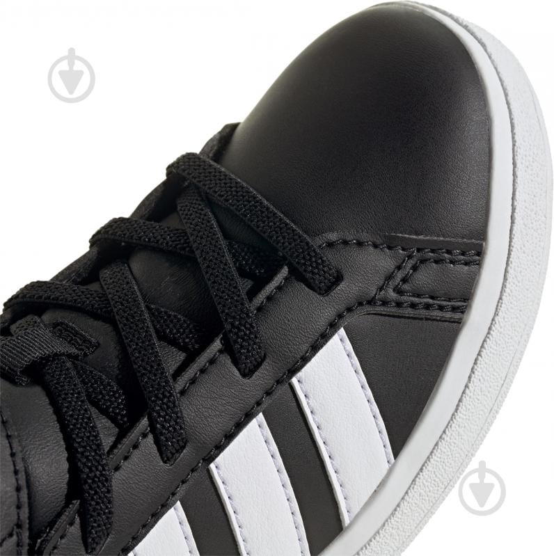 Кроссовки детские демисезонные Adidas GRAND COURT MID K IE3863 р.35,5 черные - фото 5