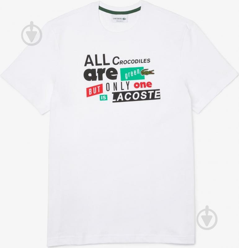 Футболка Lacoste TH1211-001 р.р.2 белый - фото 4
