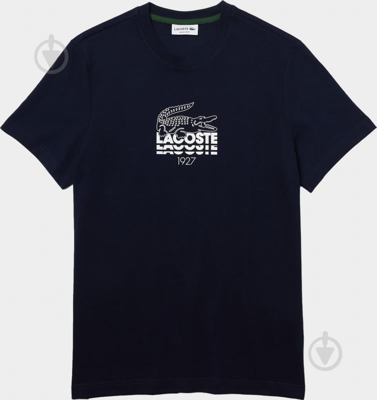 Футболка Lacoste TH1228-166 р.р.2 синий - фото 1