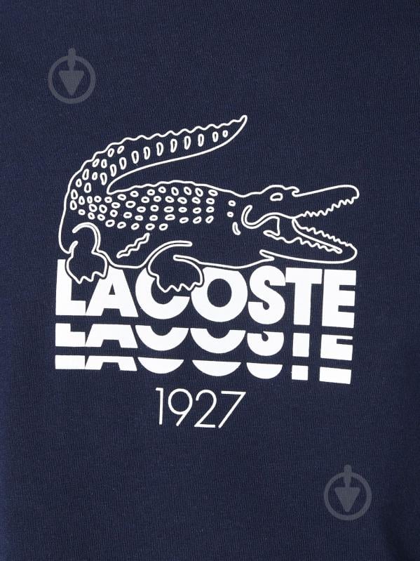 Футболка Lacoste TH1228-166 р.р.2 синий - фото 4