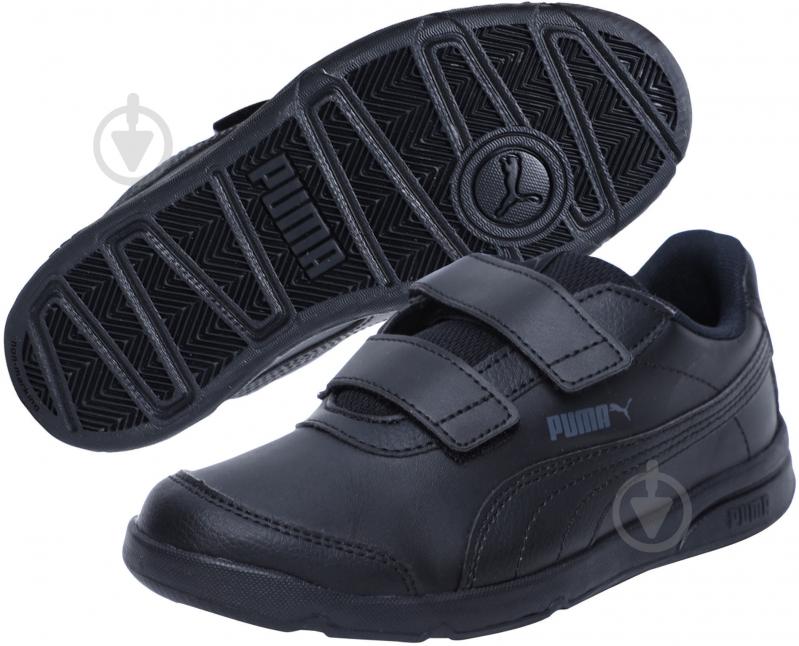Кросівки Puma Stepfleex 2 SL V PS 19011402 р.30 чорні - фото 4 Кросівки Puma Stepfleex 2 SL V PS 19011402 р.30 чорні - фото 4
