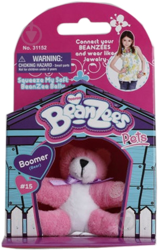 Мягкая игрушка BeanZees Медвежонок 5 см разноцветный 31152 - фото 1