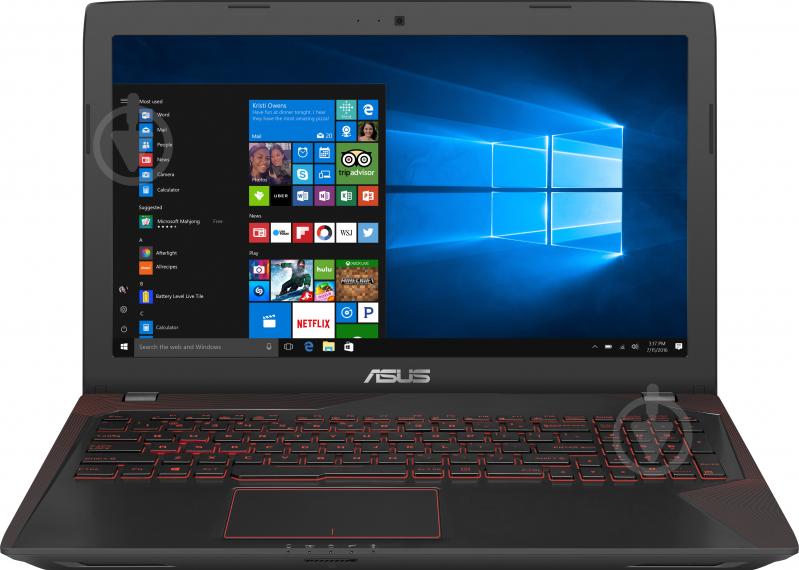 Ноутбук Asus ROG FX553VE-DM331 15,6" (90NB0DX7-M07220) black - фото 1