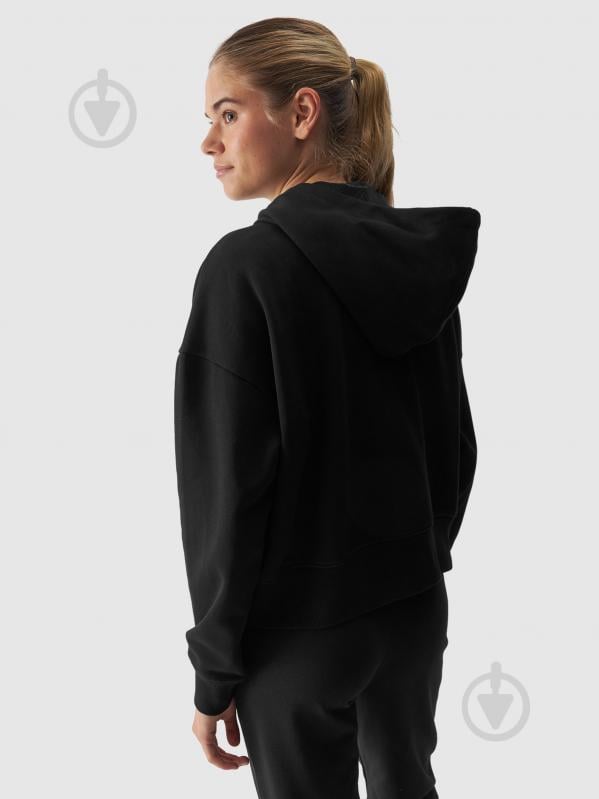 Джемпер 4F SWEATSHIRT F1306 4FWAW24TSWSF1306-20S р.M чорний - фото 6