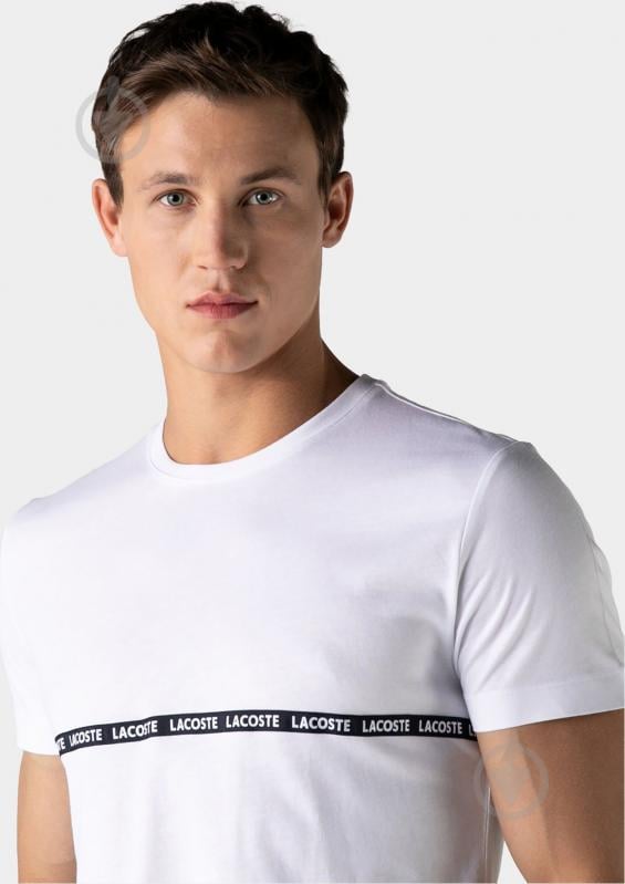 Футболка Lacoste TH2216-16B р.р.2 белый - фото 2