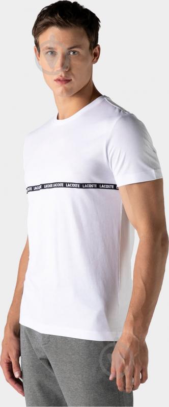 Футболка Lacoste TH2216-16B р.р.2 белый - фото 4