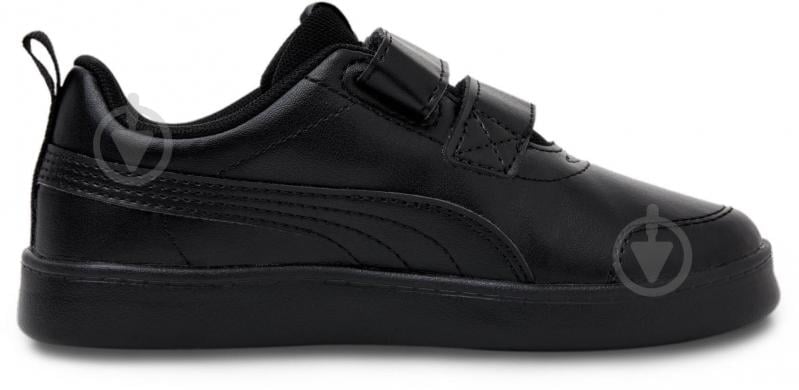 Кроссовки детские демисезонные Puma Courtflex v2 V PS 37154306 р.28 черные - фото 2