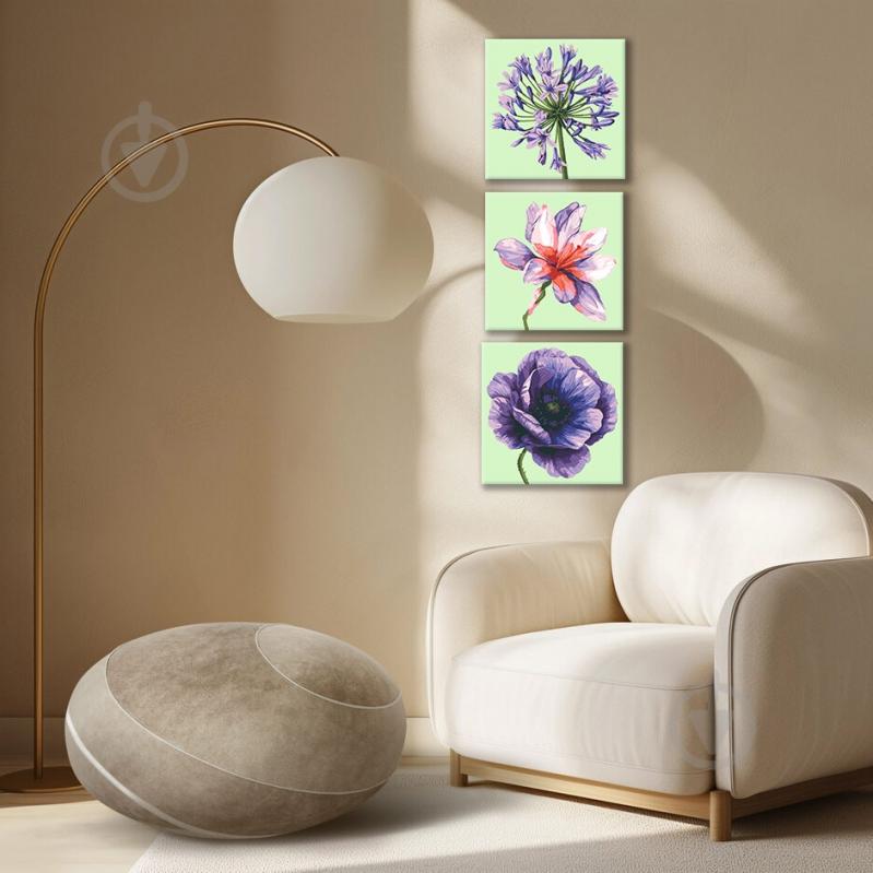 Набор для творчества Riviera Blanca Лиловые лепестки 25х25 см RB-1149 - фото 1 Набор для творчества Riviera Blanca Лиловые лепестки 25х25 см RB-1149 - фото 1