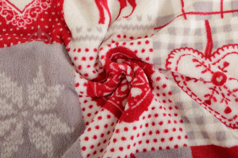 Плед Basic NY Deer 150x190 см бежевий із малюнком La Nuit - фото 4