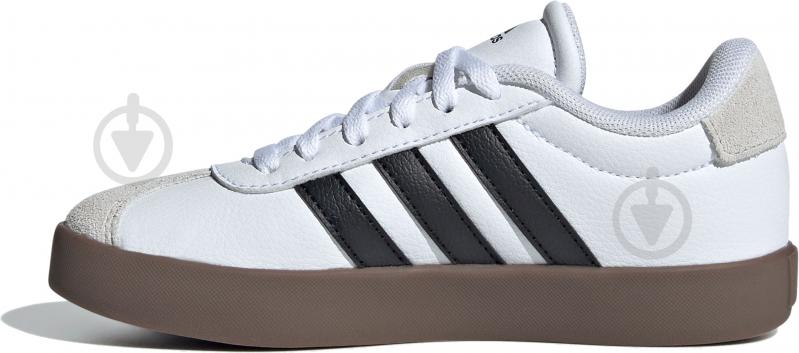 Кроссовки детские демисезонные Adidas VL COURT 3.0 K ID9062 р.36 2/3 белые - фото 2