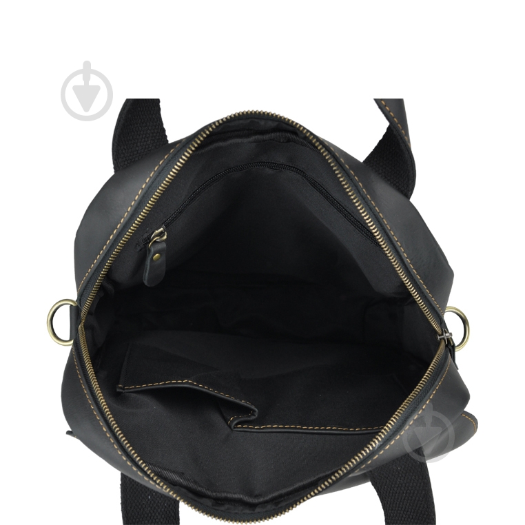 Сумка чоловіча через плече Tiding Bag t1072A чорний - фото 2 Сумка чоловіча через плече Tiding Bag t1072A чорний - фото 2
