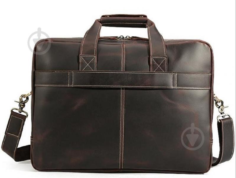 Сумка мужская для документов Tiding Bag 7367R коричневый - фото 2