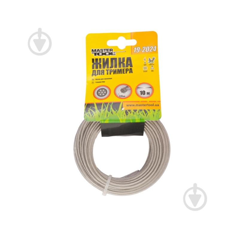 Жилка для триммера MasterTool 2,4 мм 10 м (19-2024) - фото 1 Жилка для триммера MasterTool 2,4 мм 10 м (19-2024) - фото 1