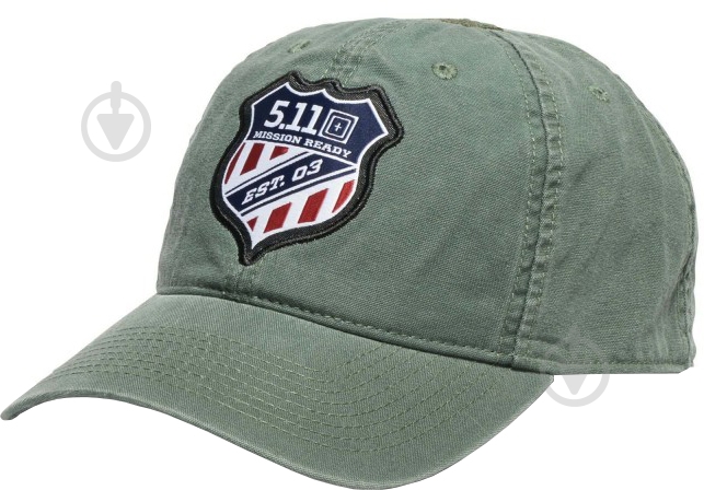 Кепка 5.11 Tactical Mission Ready 2.0 Cap One Size оливковый - фото 1