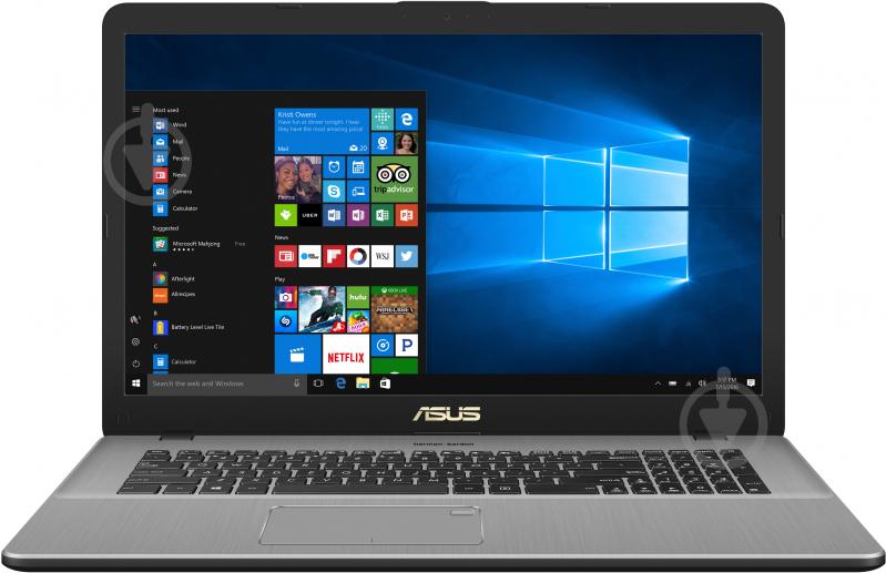 Ноутбук Asus VivoBook Pro N705UD-GC094 17,3" (90NB0GA1-M01300) dark grey - фото 1