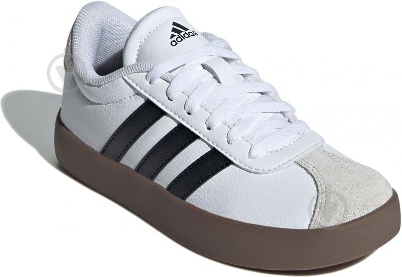 Кросівки дитячі демісезонні Adidas VL COURT 3.0 K ID9062 р.36 білі - фото 3