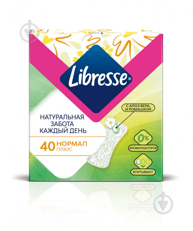 Прокладки щоденні Libresse Natural Care normal 40 шт. - фото 2