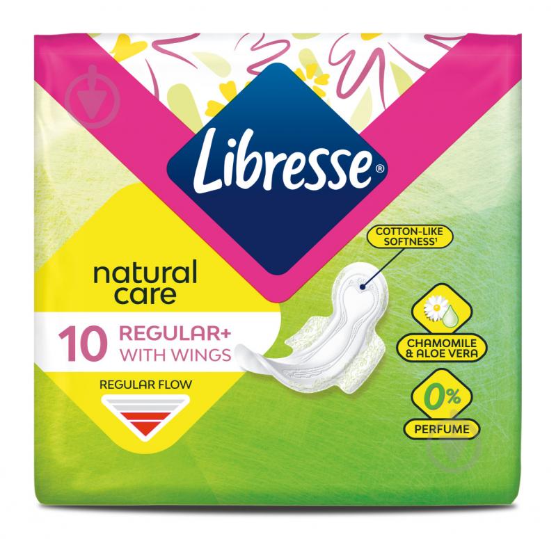 Прокладки гигиенические Libresse Natural Care Normal normal 10 шт. - фото 1