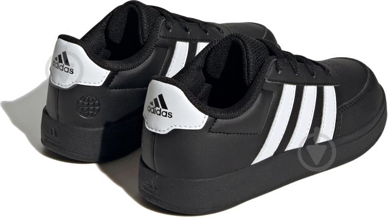 Кросівки дитячі демісезонні Adidas BREAKNET 2.0 K HP8961 р.36 чорні - фото 4