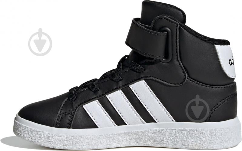 Кроссовки детские демисезонные Adidas GRAND COURT MID K IE3863 р.36 черные - фото 2