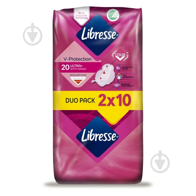 Прокладки гігієнічні Libresse Ultra з крильцями 20 шт. - фото 2