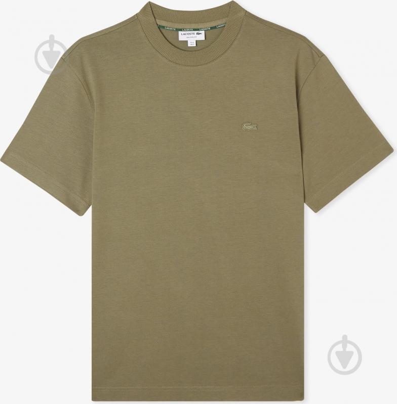 Футболка Lacoste TH0541-BMY р.р.4 хаки - фото 3