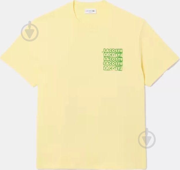Футболка Lacoste TH0288-GZI р.р.5 жовтий - фото 1