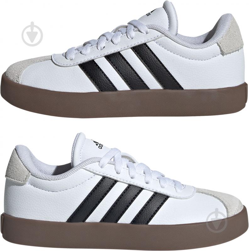 Кросівки дитячі демісезонні Adidas VL COURT 3.0 K ID9062 р.37 1/3 білі - фото 5